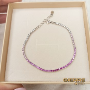  Rhodium fuchsia zircon